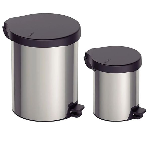 Lixeira New AÇo Inox Com Pedal