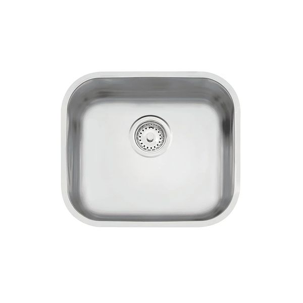 Cuba Retangular Aco Inox 40x34 Com Valvula