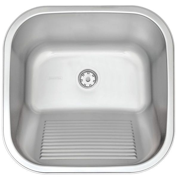 Tanque De Encaixe AÇo Inox Acetinado Com Valvula