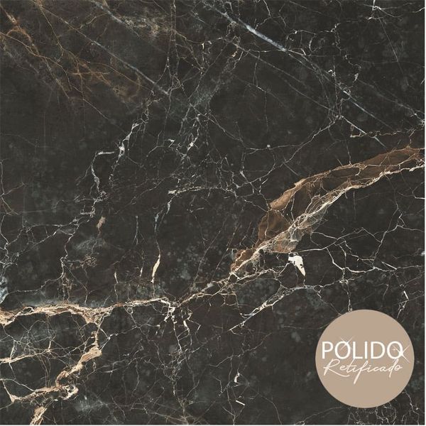 PISO 66X66 FORMIGRES IMPERIUM DARK POLIDO RETIFICADO EXTRA 