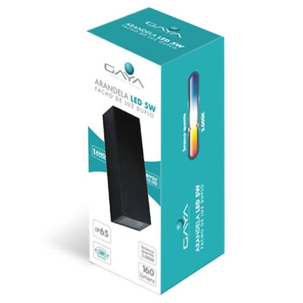 ARANDELA FOCUS SLIM BIVOLT 3000K 5W