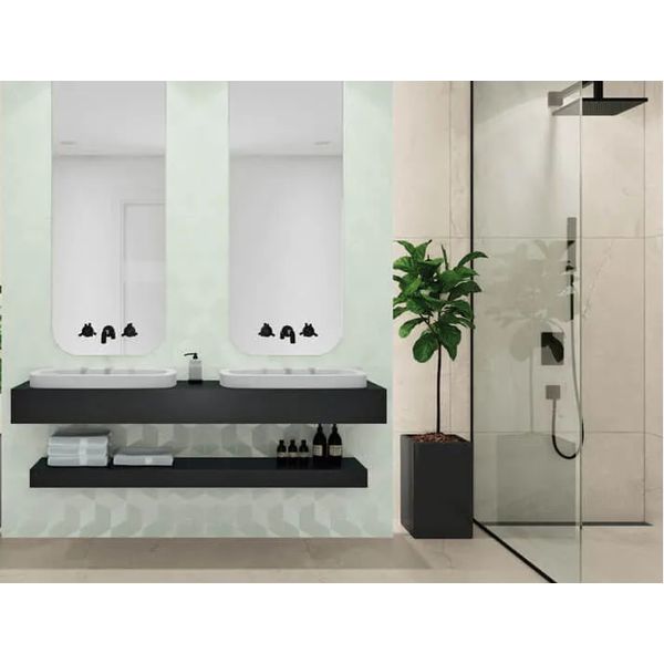 REVESTIMENTO 17,4X17,4 PORTINARI LOVE HEXA BL MLX 