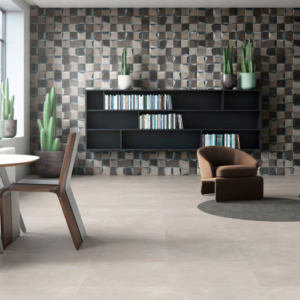 PORCELANATO 60X60 ELIANE MUNARI CONCRETO ACETINADO