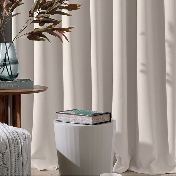 CORTA LUZ TECIDO LISO AREIA BELLA JANELA