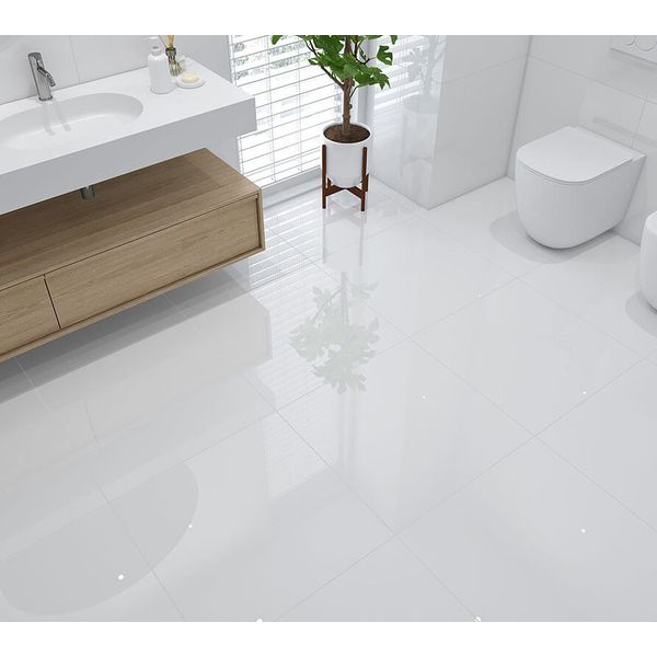 Piso 66x66 Formigres Branco Polido