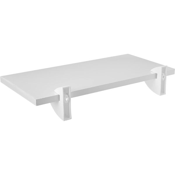 PRATELEIRA EM MDP COM SUPORTE CLIP 20CM BRANCA