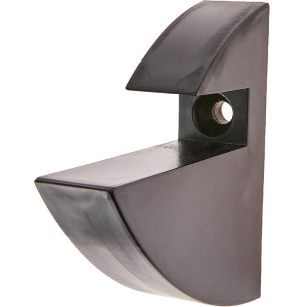 PRATELEIRA EM MDP COM SUPORTE CLIP 20CM PRETA