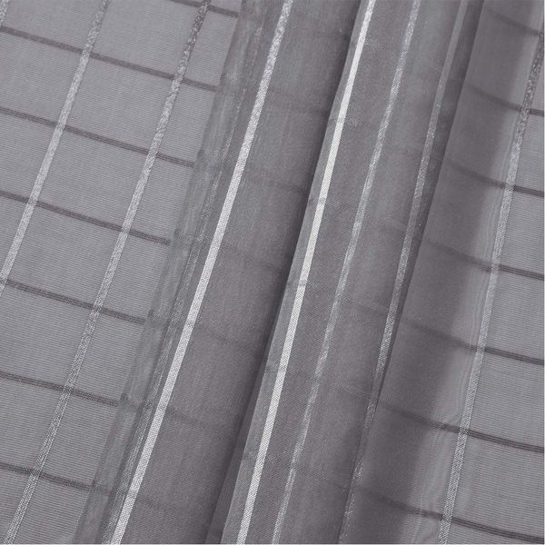 CORTINA PRATIKA YORK SLIM CINZA ESCURO