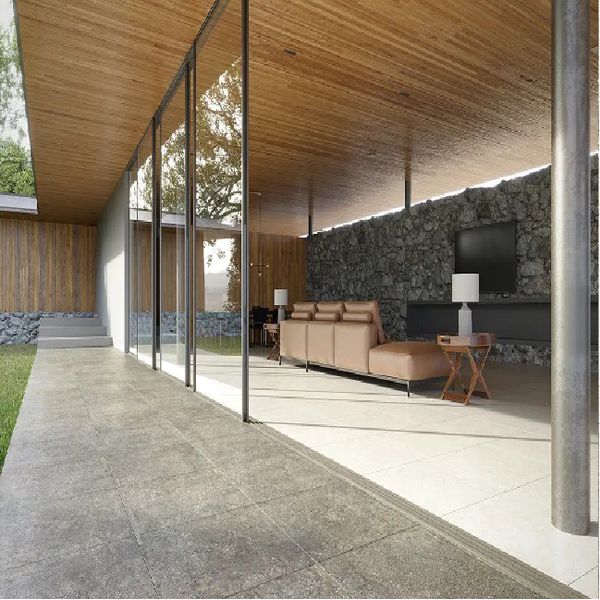 PORCELANATO 76X76 CRISTOFOLETTI ROCK DARK GRANILHA 76010