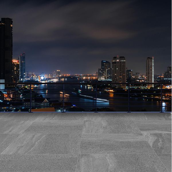 PORCELANATO 72X72 SAVANE BASALTO GRIGIO EXTERNO EXTRA