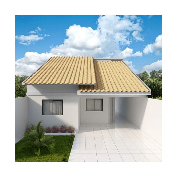 TELHA 1,98X88 PLAN PVC FORTLEV