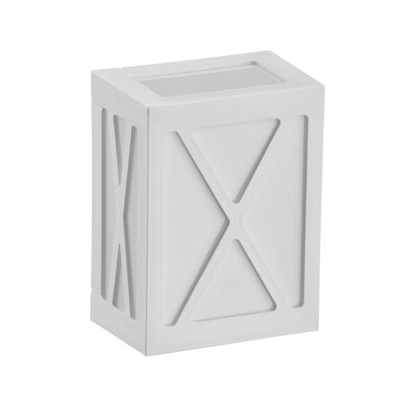  ARANDELA INJETADA PRETO 15CM LEITOSA X 01045