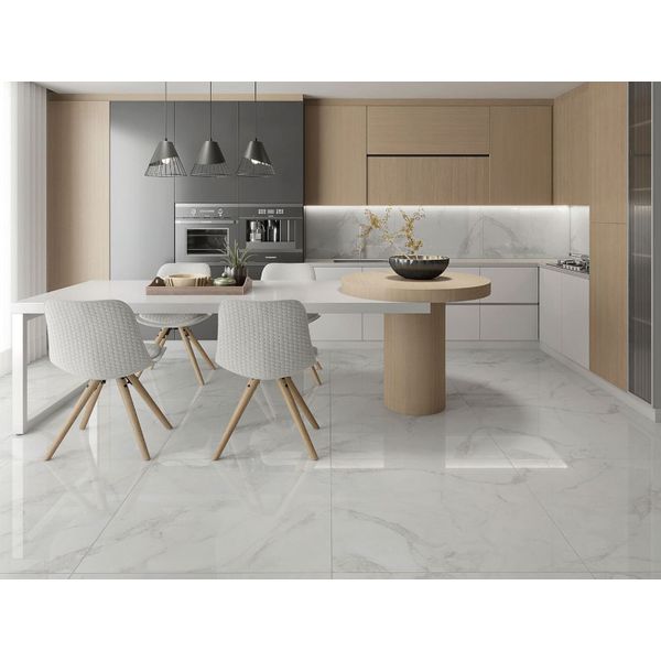 PISO 88X88 FORMIGRES CARRARA CINZA RT POLIDO EXTRA