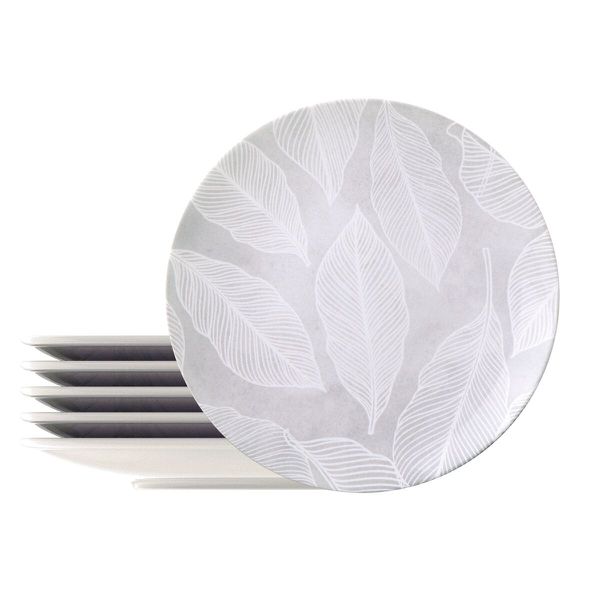 PRATO TRAMONTINA ARBO EM PORCELANA DECORADA 