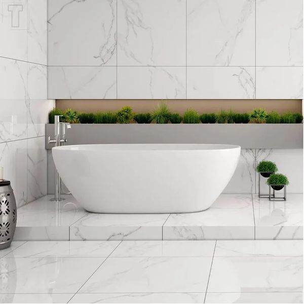 PORCELANATO 71X71 LEF CARRARA POLIDO
