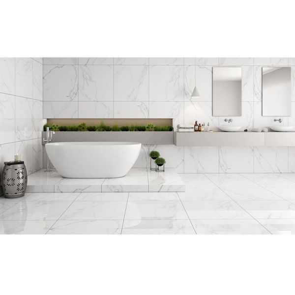 PORCELANATO 72X72 LEF CARRARA ACETINADO