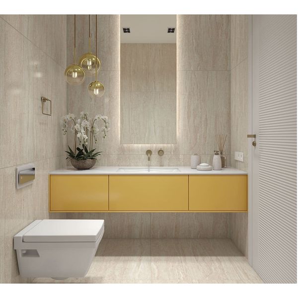 PISO 88X88 FORMIGRES TRAVERTINO BEGE MATE EXTRA 