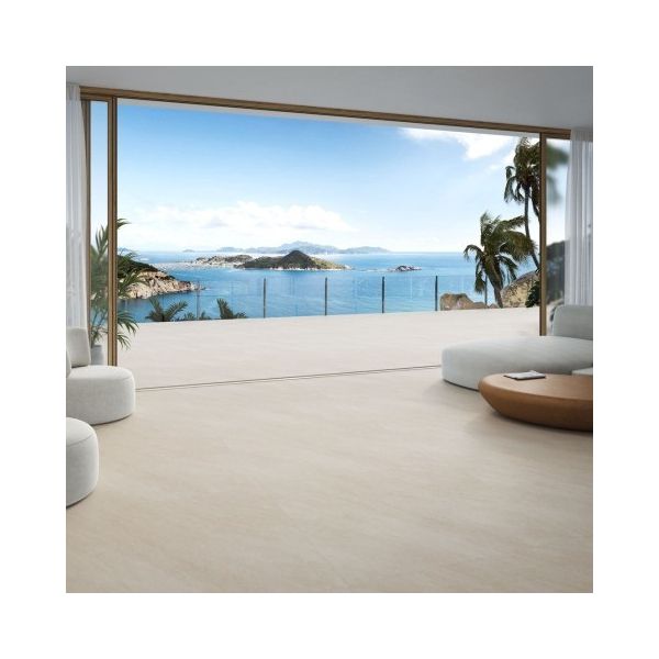 PORCELANATO 120X120 BIANCOGRES AREZZO BEIGE SATIN 