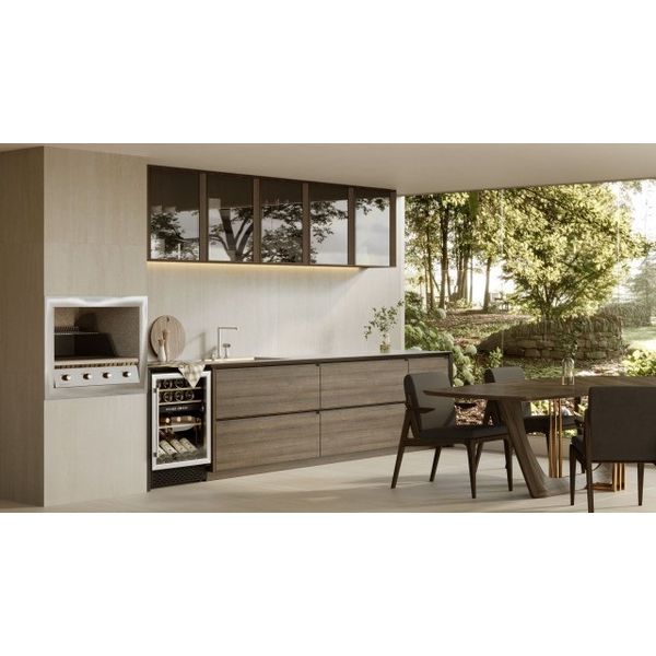 PORCELANATO 100X100 BIANCOGRES TRAVERTINO CLASSICO EXTERNO 