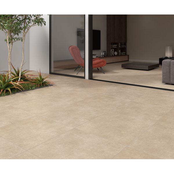PISO 60X60 FORMIGRES GRAFFIATO BEGE EXTERNO RETIFICADO