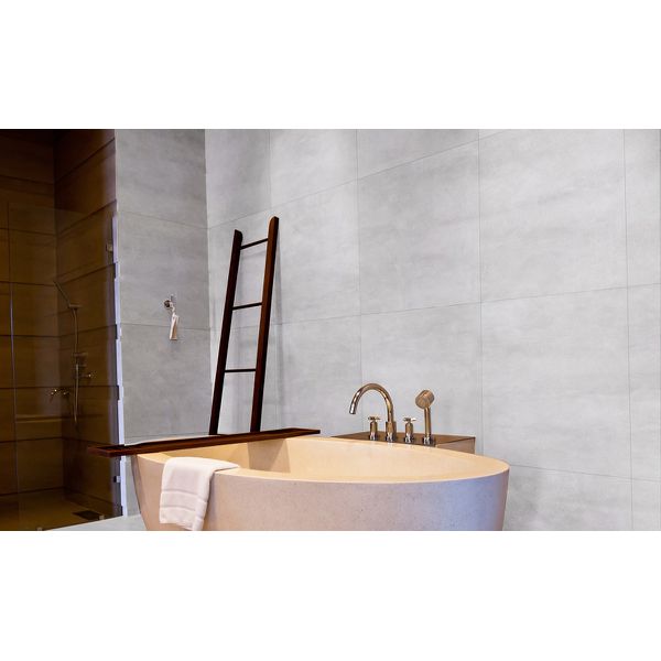 PORCELANATO 72X72 DELTA MADRID PLATA ACETINADO EXTRA RETIFICADO 