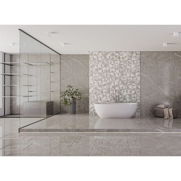 PORCELANATO 72X72 LEF SIRIUS GRIS ACETINADO RXAR72763