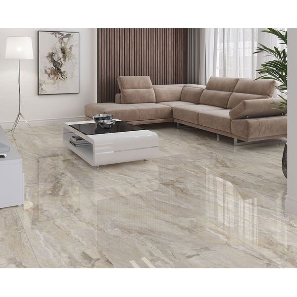 REGUA 60X120 FORMIGRES AGATA BEIGE POLIDO