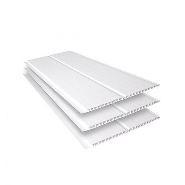 LAMBRIL BRANCO PVC 20cm x 6m 1,20m² - MAIS PVC 