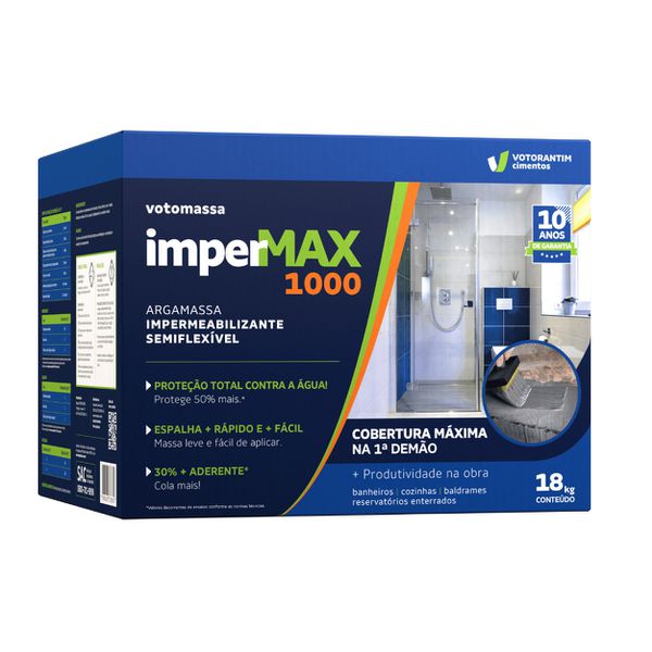 IMPERMEABILIZANTE IMPERMAX 1000 18KG VOTORAN