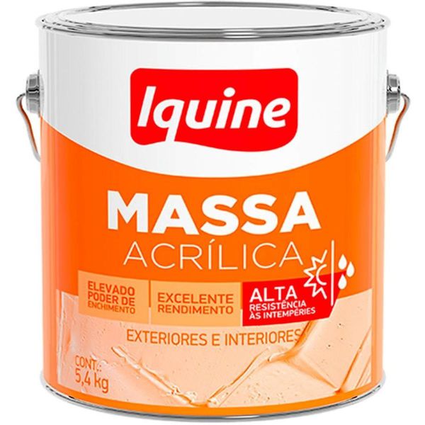 MASSA ACRILICA IQUINE 5,4KG E 25KG