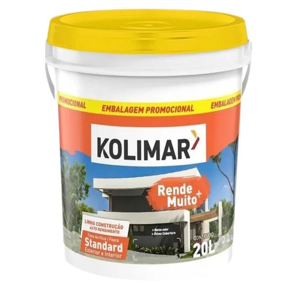 TINTA RENDE MUITO BRANCO NEVE 20 LTS BALDE