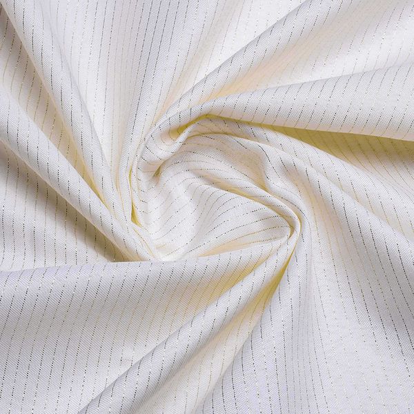 Tecido Lurex Listrado Ouro - 1... - LOJA FOCAL TEXTIL 