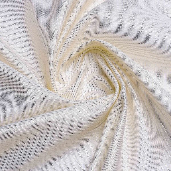 Tecido Lurex Cru/Ouro - 10.001... - LOJA FOCAL TEXTIL 