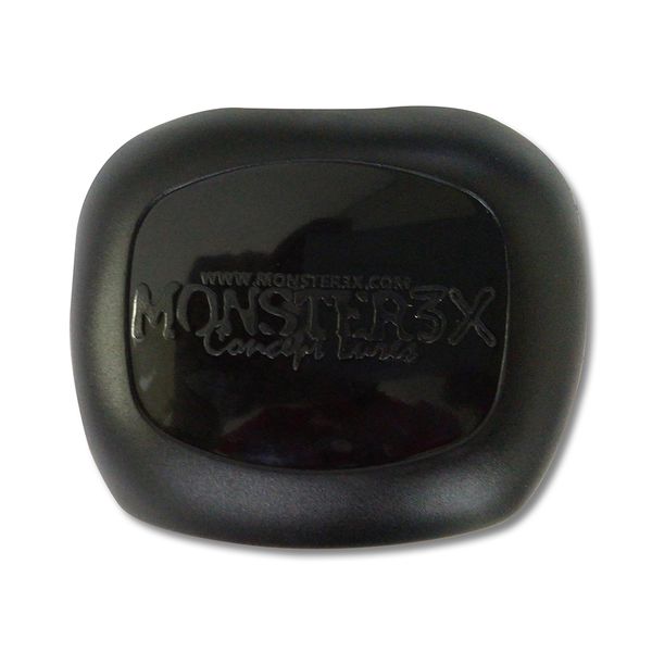 Capa Carretilha Monster 3x X-bubble Preta Esquerda