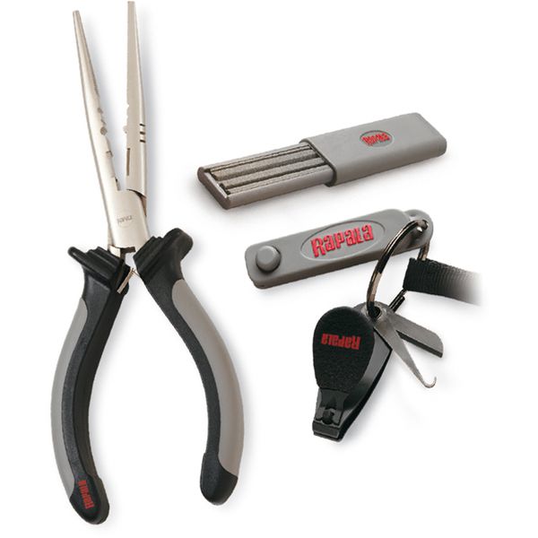 Kit Alicate Rapala Afiador e Corte Linha 51rartc6pchs