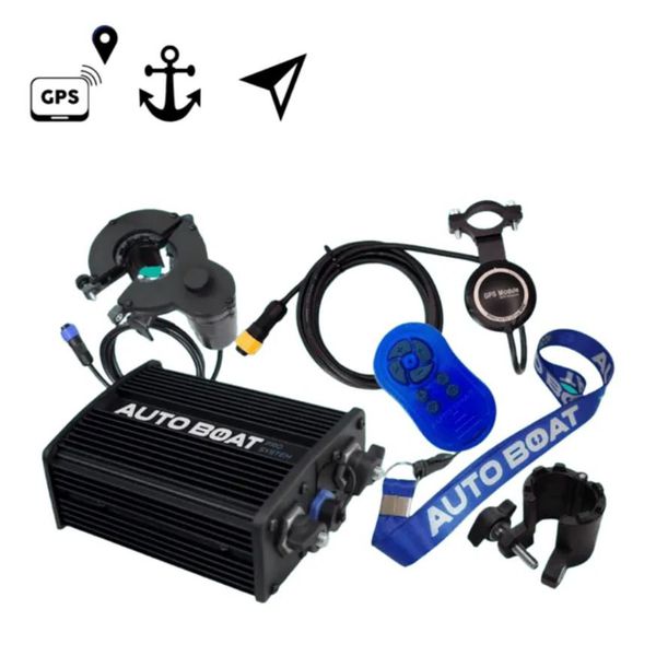 Controle Remoto para Motor Elétrico Autoboat com GPS, Âncora e Navipoint
