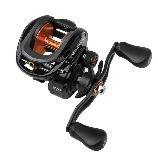 Carretilha Marine Sports Venza BG Lado Esquerdo Rec. 7.2:1 Peso 266g Ideal para pesca de Peixes de Couro e Pesqueiros