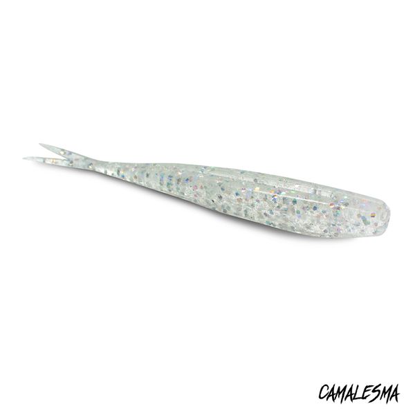 Isca Soft Camalesma Free Shad 11cm c/ 3 unid. Cor Transparente