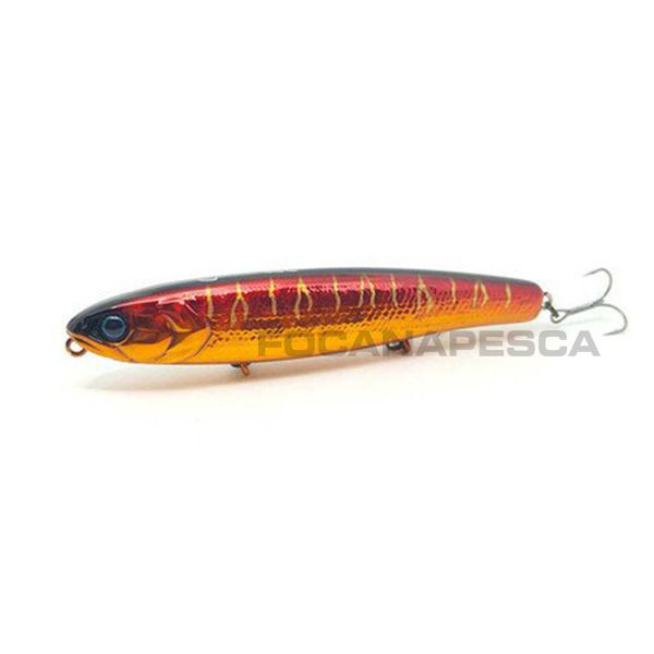 Isca Jackall Bros Bonnie 128 - 12,8cm 25g - Cor Fire Tiger