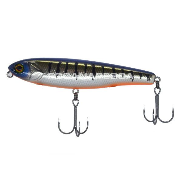 Isca Jackall Bros Bonnie 107 - 10,7cm 17,5g - Cor Bluebacktiger Silverorange