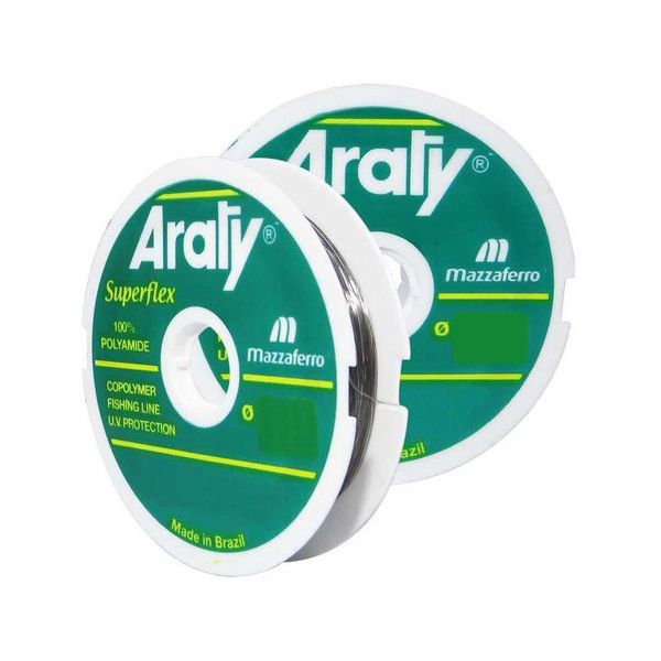 Linha Monofilamento Araty Superflex Fumme C/ 100M (Carretel Interligado)