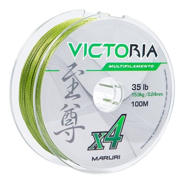 Linha Multifilamento Maruri Victoria Super PE 4X 100m - Verde