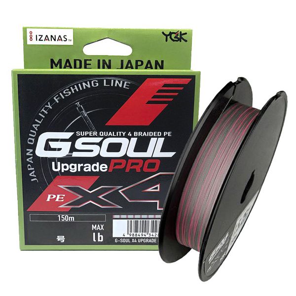 LINHA MULTIFILAMENTO YGK G-SOUL UPGRADE PRO X4 150M