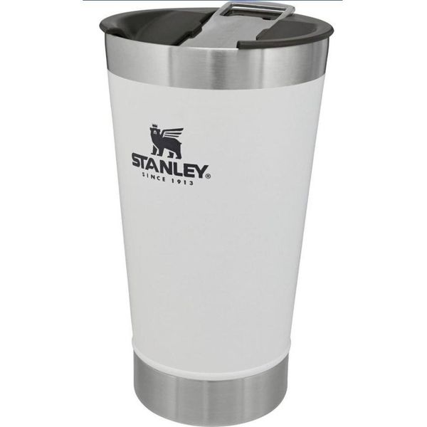 Copo Térmico de Cerveja Stanley 473ml c/ Tampa e Abridor Cor Polar