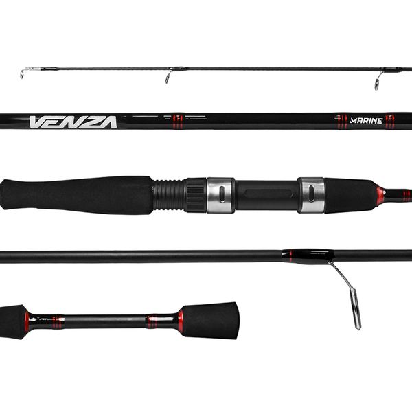 Vara Marine Sports Venza VNZ-S571M 10-20lbs 5'7"(1,70m) 1 parte p/ Molinete