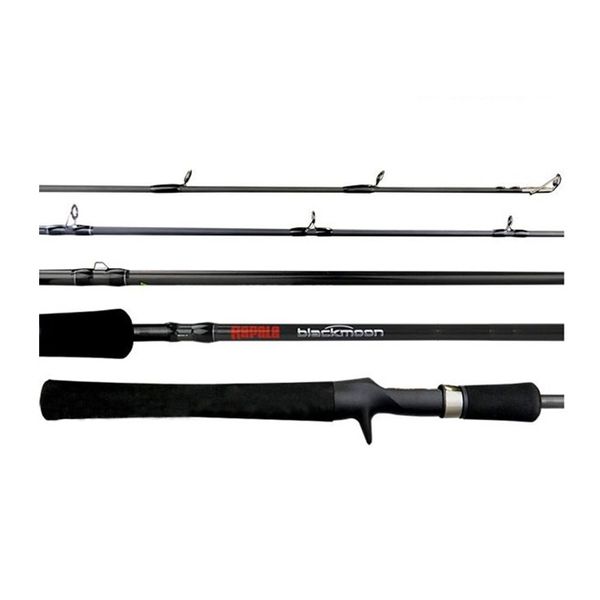 Vara Rapala Blackmoon RABM60MH 10-20Lb 6'0" (1,80m) - p/ Carretilha (Inteiriça)