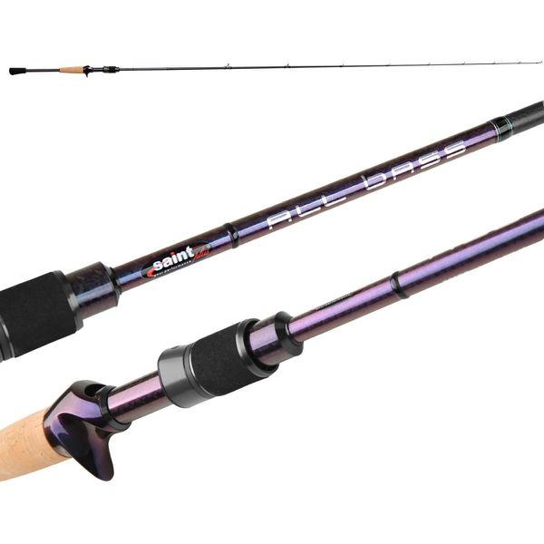 Vara Saint Plus All Bass 591BC 6-15lbs 1,75m p/ Carretilha