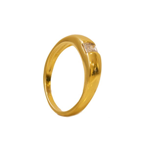 Anel Navete- banho ouro 18k - FOLIATE