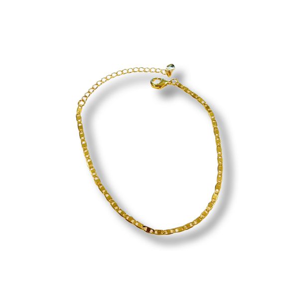 Pulseira Valentina- banho ouro 18k - FOLIATE