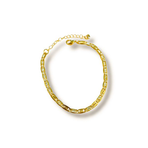 Pulseira Taci- banho ouro 18k - FOLIATE